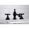 Kingston Brass KC7060BEX Essex 8" Widespread Bathroom Faucet, Matte Black KC7060BEX - alternate 2